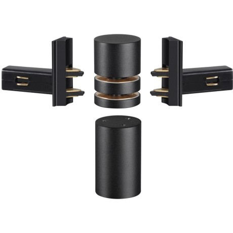 Соединитель питания отступной с токопроводом гибкий угловой "L" IP20 48V Novotech FLUM 135249