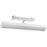 Novotech STRATUS 359775 Белый однофазный двужильный трековый светодиодный светильник, линейный 30см, поворотный, CCT перекл. цветовой температуры, LED 18Вт 1080Лм 2700;3200;4000К CRI90 105° IP20 220В, коэф. пульсации < 1%