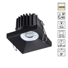 Встраиваемый светильник Novotech 358481 METIS IP44 светодиодный LED 10W