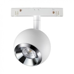 358394 Трековый светодиодный светильник Novotech Flum CRI90+ 4000К 850Лм 24° 10W