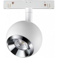 358394 Трековый светодиодный светильник Novotech Flum CRI90+ 4000К 850Лм 24° 10W