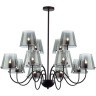 Люстра потолочная G9 Lumion SMOKY 6570/12C