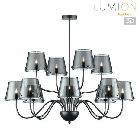 Люстра потолочная G9 Lumion SMOKY 6570/12C