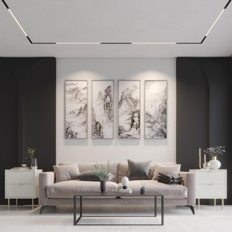 359631 Трековый светильник Novotech SHINO со сменой цв.температуры, пульт ДУ/Tuya Smart Life IP20 LED Ra90 Lm900 20W 48V 3000-6000K FLUM