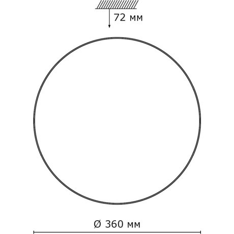 Настенно-потолочный светильник Sonex 2051/CL LEKA IP43 светодиодный LED 30W