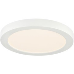 7790/12L Белый светильник 2 типов монтажа (встраиваемый/накладной) с датчиком движения, перекл. цвет. температуры и рег. врезным отверстием 65-155мм, 12Вт 960Лм CRI80 3000;4000;6500К IP44 SONEX NEBULA WHITE