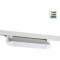 Novotech ITER 359797 Белый линейный поворотный однофазный трехжильный трековый светильник 26см, с CCT переключением цветовой температуры LED 12Вт 921Лм 110° CRI90 2700-3200-4000К IP20 220V
