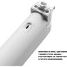 Novotech ITER 359797 Белый линейный поворотный однофазный трехжильный трековый светильник 26см, с CCT переключением цветовой температуры LED 12Вт 921Лм 110° CRI90 2700-3200-4000К IP20 220V