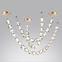 Подвес бусы LED 64W 4000K 3200Лм Odeon Light JEMSTONE 5085/64L