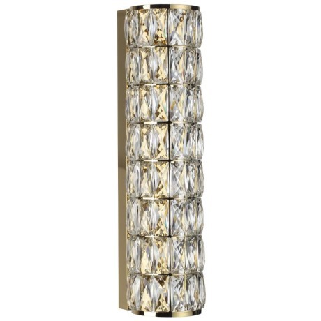 4926/8WL L-VISION ODL24 481 золото/металл/хрусталь Настенный светильник LED 8W 4000K 463Лм PANTA
