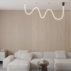 359331 KONST NT24 000 черный Светильник светодиодный IP20 LED 4000K 38W 170-265V 3360Лм RAMO