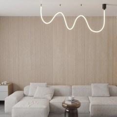 359331 KONST NT24 000 черный Светильник светодиодный IP20 LED 4000K 38W 170-265V 3360Лм RAMO