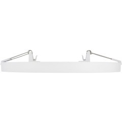 7790/18L Белый светильник 2 типов монтажа (встраиваемый/накладной) с датчиком движения, перекл. цвет. температуры и рег. врезным отверстием 65-210мм, 18Вт 1510Лм CRI80 3000;4000;6500К IP44 SONEX NEBULA WHITE