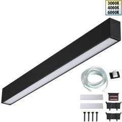 Светильник линейный Novotech OVER с переключ. цв. температуры IP20 LED Ra90 Lm1500 20W 220-240V 3000К\4000К\6000К FATTO 359603