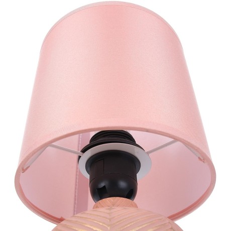 8221/1T MODERNI LN25 терракота, керамика/текстиль Настольная лампа Е27 1*60W 220V NIANA