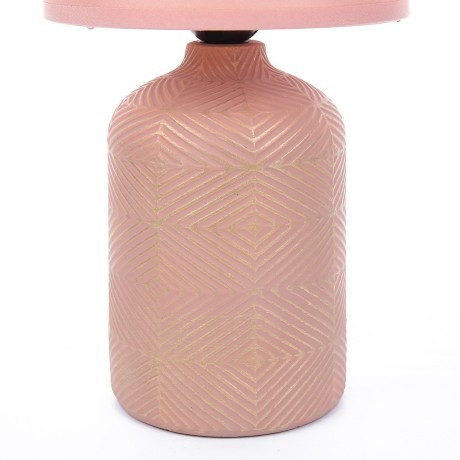 8221/1T MODERNI LN25 терракота, керамика/текстиль Настольная лампа Е27 1*60W 220V NIANA