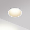 Novotech BRILLO 359865 Белый круглый встраиваемый светильник диаметром 84мм, с CCT переключателем цветовой температуры LED 12Вт 850Лм 40° CRI≥90 UGR≤16 3000-4000-6000К IP20 220V, коэффициент пульсации<1%
