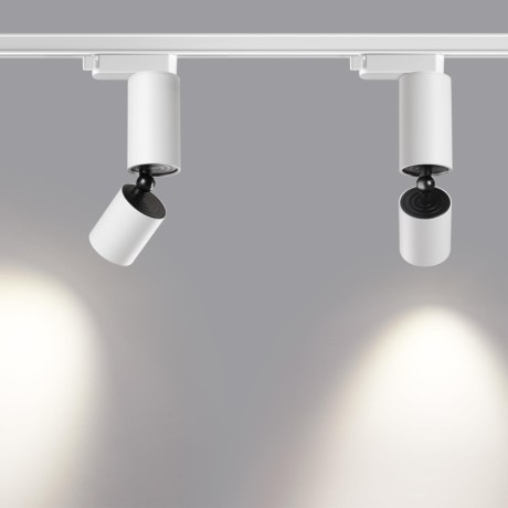 Трехжильный однофазный трековый светодиодный светильник Novotech Tubo 359318 600лм 5Вт