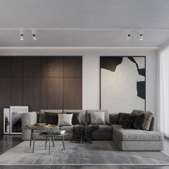 Трехжильный однофазный трековый светодиодный светильник Novotech Tubo 359318 600лм 5Вт