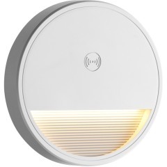 359707 Светильник c датчиком движения и аккумулятором, заряжаемый от usb, быстросъемный (на магнитах) для лестниц Novotech IP20 LED 0.4W 3000К 1000mAh Li-ion, 5V VESPERA