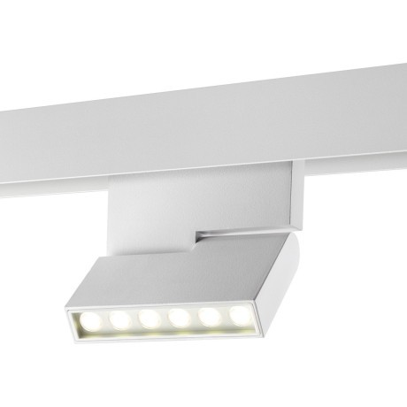 359493 Трековый светодиодный TUYA SMART светильник Novotech Flum CRI90+ 3000-6500К 960Лм 24° 12W Bluetooth Wi-Fi Алиса