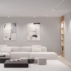 359491 Трековый светодиодный TUYA SMART светильник Novotech Flum CRI90+ 3000-6500К 800Лм 120° 10W Bluetooth Wi-Fi Алиса