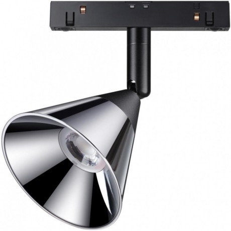 358397 Трековый светодиодный светильник Novotech Flum CRI90+ 4000К 800Лм 60° 10W