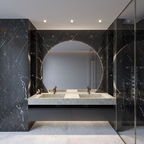 Светильник встраиваемый влагозащищенный с переключателем цв.температуры IP44 LED 10W 220-240V 3000/4000/6000K 750Лм Novotech LARGO 359434