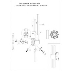 Подвесной светильник Viketa 4786/2