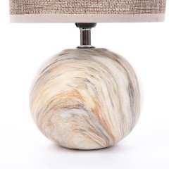 8229/1T CLASSI LN25 бежевый, керамика/текстиль Настольная лампа E14 1*40W 220V KOHALA