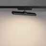 Novotech STRATUS 359772 Черный однофазный двужильный трековый светодиодный светильник, линейный 30см, поворотный, CCT перекл. цветовой температуры, LED 18Вт 1080Лм 2700;3200;4000К CRI90 105° IP20 220В, коэф. пульсации < 1%