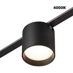 359473 Трековый ременный светодиодный SMART светильник c доп. механическим перекл. цветности Novotech EASY CRI90+ 3000-6000К 320Лм 24° 6W TUYA, Алиса, Wi-Fi