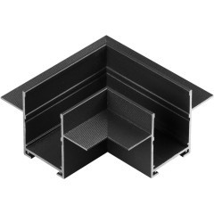 135310 Черный угловой соединитель &quot;L&quot; для шинопроводов в ГКЛ (арт. 135302 и 135303) Novotech VECTOR