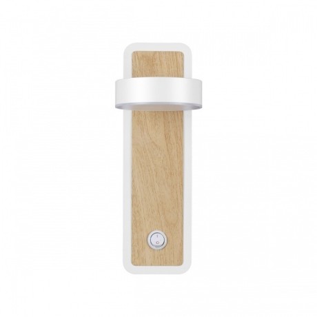 5630/5WL LEDIO LN23 036 белый, под дерево Бра LED 5W 3000K 265Лм 220V LELAND