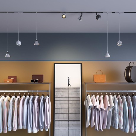 358399 Трековый светодиодный светильник Novotech Flum CRI90+ 4000К 800Лм 60° 10W