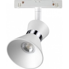 358399 Трековый светодиодный светильник Novotech Flum CRI90+ 4000К 800Лм 60° 10W