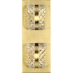 5030/8WL L-VISION ODL24  античн.бронзаметалл/акрил Бра LED 8W 4000K 367лм MIRAGE