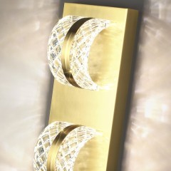 5030/8WL L-VISION ODL24  античн.бронзаметалл/акрил Бра LED 8W 4000K 367лм MIRAGE