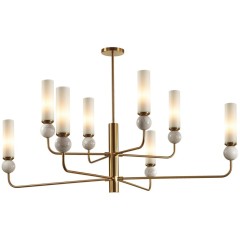 Люстра под мрамор Odeon Light LOLLA 4359/8