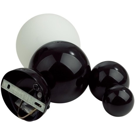 6566/1W MODERNI LN24 черный/белый матовый/металл/стекло Бра E27 1*40W 220V BLASEN