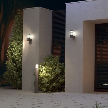 Уличный настенный светильник Novotech IP54 E27 15W COVER 370949