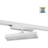 Novotech STRATUS 359780 Белый однофазный трехжильный трековый светодиодный светильник, линейный 20см, поворотный, CCT перекл. цветовой температуры, LED 12Вт 797Лм 2700;3200;4000К CRI90 105° IP20 220В, коэф. пульсации < 1%