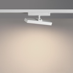 Novotech STRATUS 359780 Белый однофазный трехжильный трековый светодиодный светильник, линейный 20см, поворотный, CCT перекл. цветовой температуры, LED 12Вт 797Лм 2700;3200;4000К CRI90 105° IP20 220В, коэф. пульсации < 1%