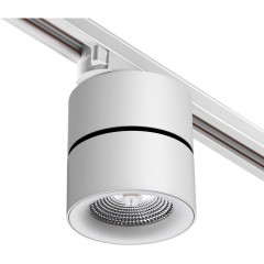 Трехжильный однофазный трековый светодиодный светильник Novotech GRODA 358786 2200лм 25Вт