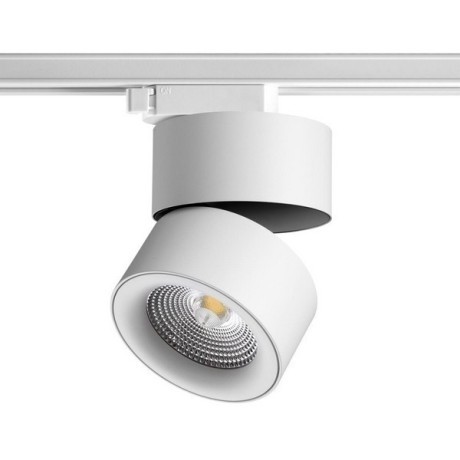 Трехжильный однофазный трековый светодиодный светильник Novotech GRODA 358786 2200лм 25Вт