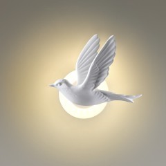 Настенный гипсовый светильник Odeon Light LED 3W 122Лм 3000K COLOMBELLA 4341/3WL