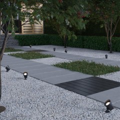 Светильник ландшафтный светодиодный грунтовый IP65 LED 13W 110-240V 1040Лм 4000К Novotech LANDSCAPE 359530