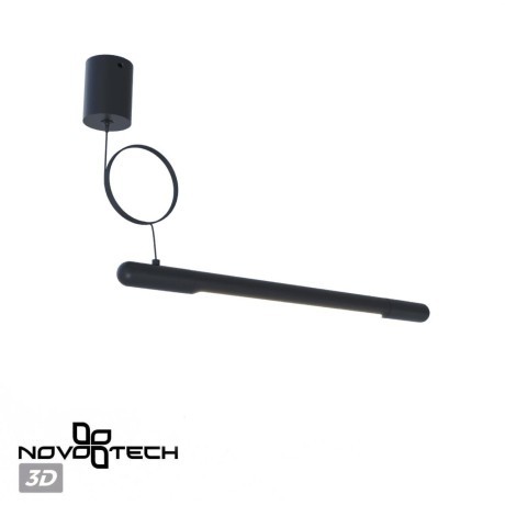 База накладная для ввода питания с заглушкой и проводом 2м Novotech Glat 359385