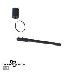 База накладная для ввода питания с заглушкой и проводом 2м Novotech Glat 359385