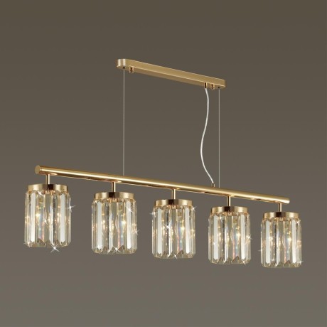 Подвесная люстра хрустальная Vassa 4987/5